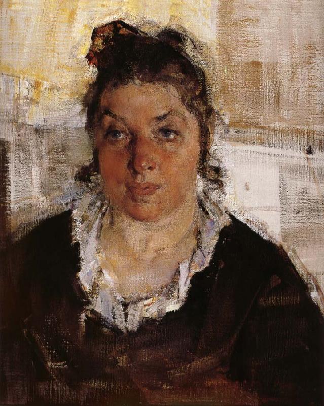Nikolay Fechin Portrait of woman